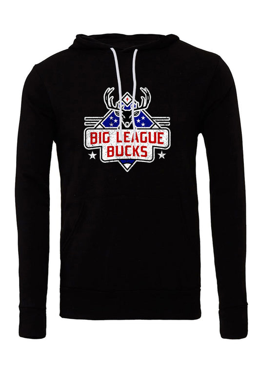 BLB Red, White, and Blue Logo Hoodie