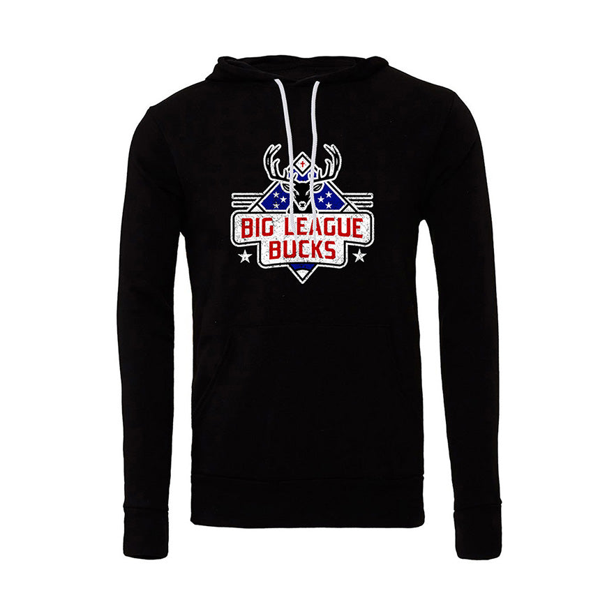 BLB Red, White, and Blue Logo Hoodie